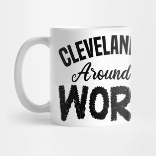 Cleveland girl around the world Mug